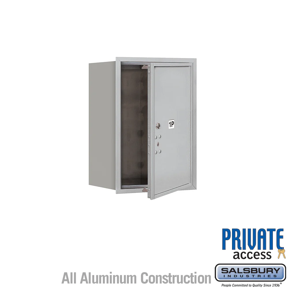 6 Door High Recessed Mounted 4C Horizontal Parcel Locker with Private Access - Front Loading - Image 5