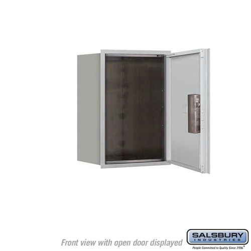 6 Door High Recessed Mounted 4C Horizontal Parcel Locker with Private Access - Front Loading - Image 7