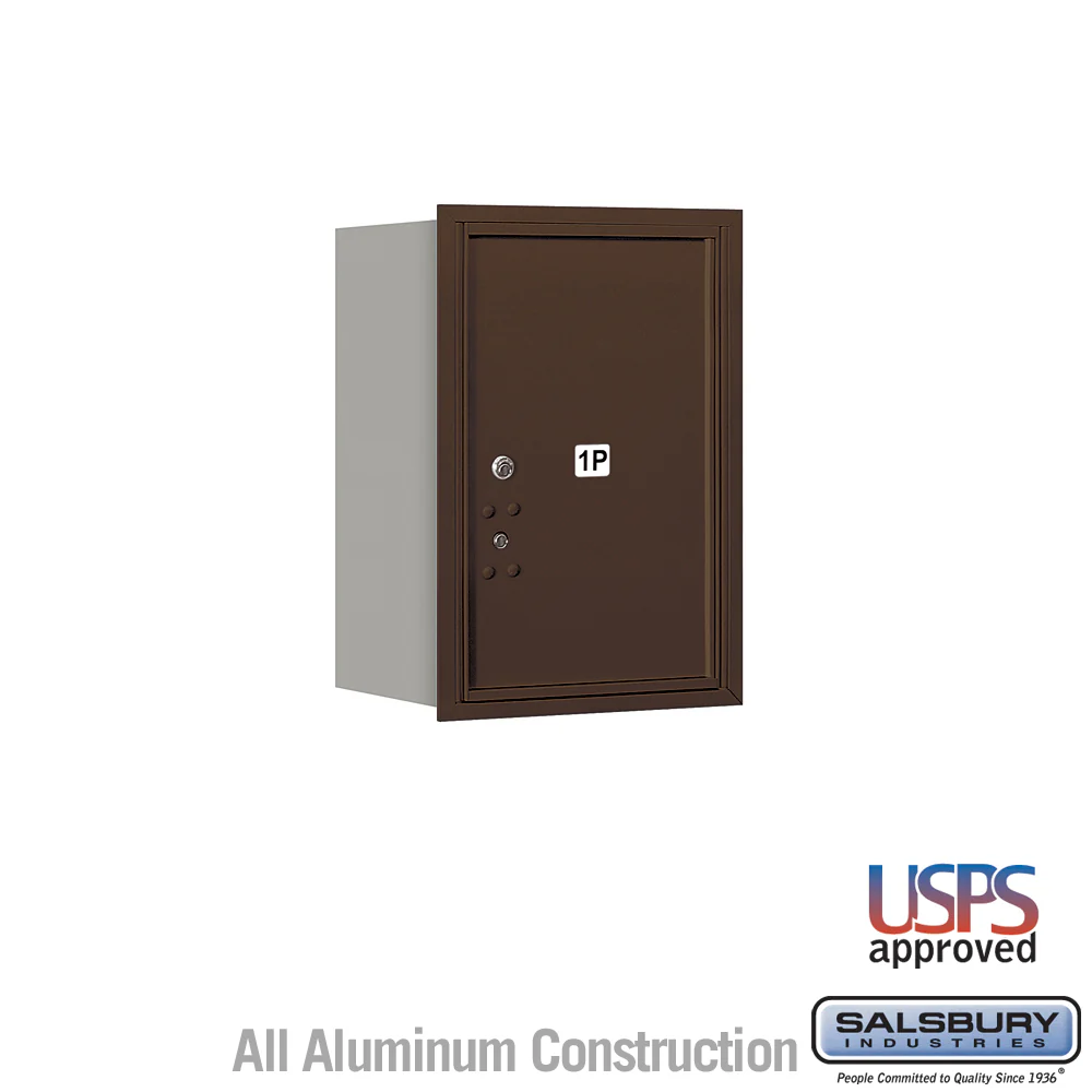 6-Door High Recessed Mounted Parcel Locker with USPS Access - Rear Loading - Image 3