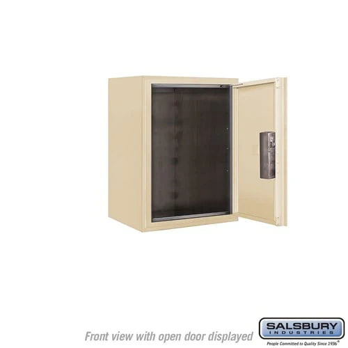 6 Door High Surface Mounted Parcel Locker with USPS Access in Sandstone - Image 3