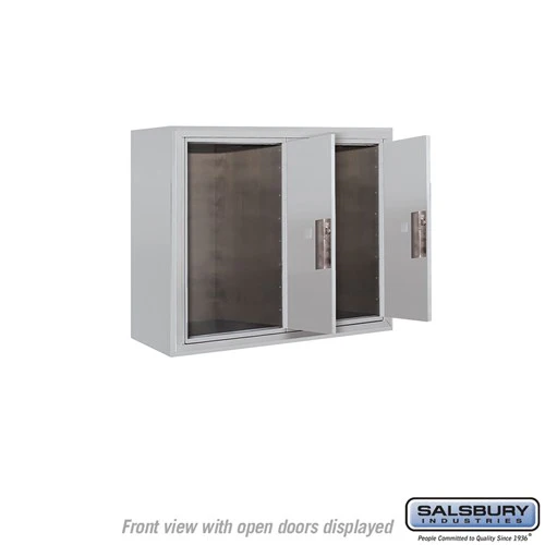 6 Door High Surface Mounted 4C Horizontal Parcel Locker with Private Access - Image 3