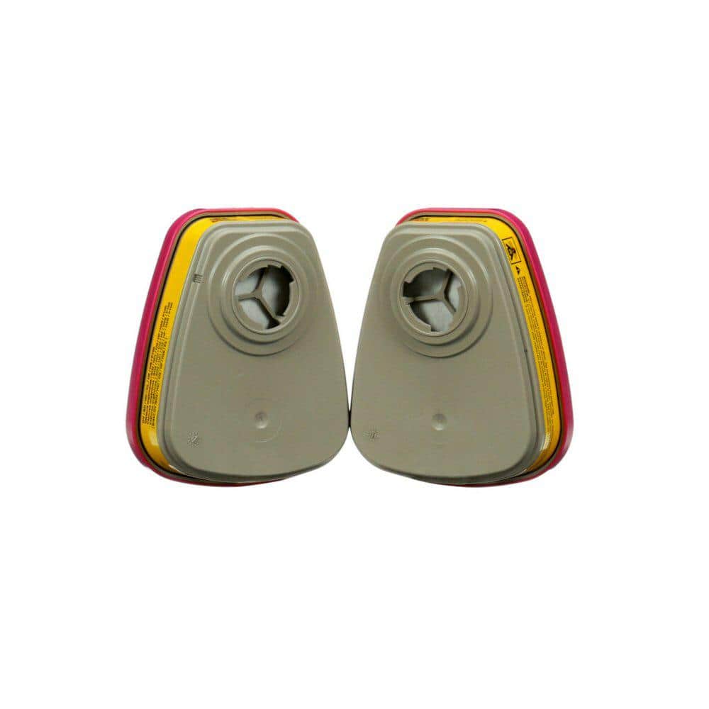 3M 60923HB1-C OV/AG/P100 Replacement Respirator Cartridges, 1 Pair - Image 5