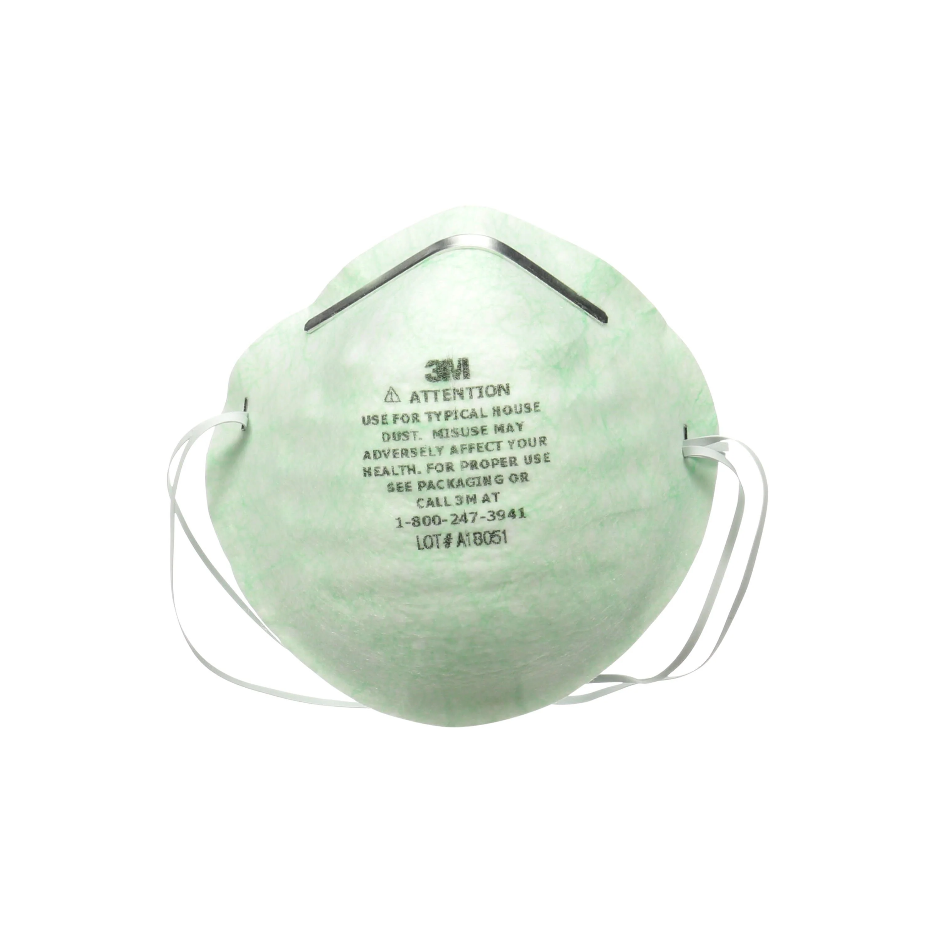 3M 8661PC4 Disposable Sanding Safety Mask, 4-Pack