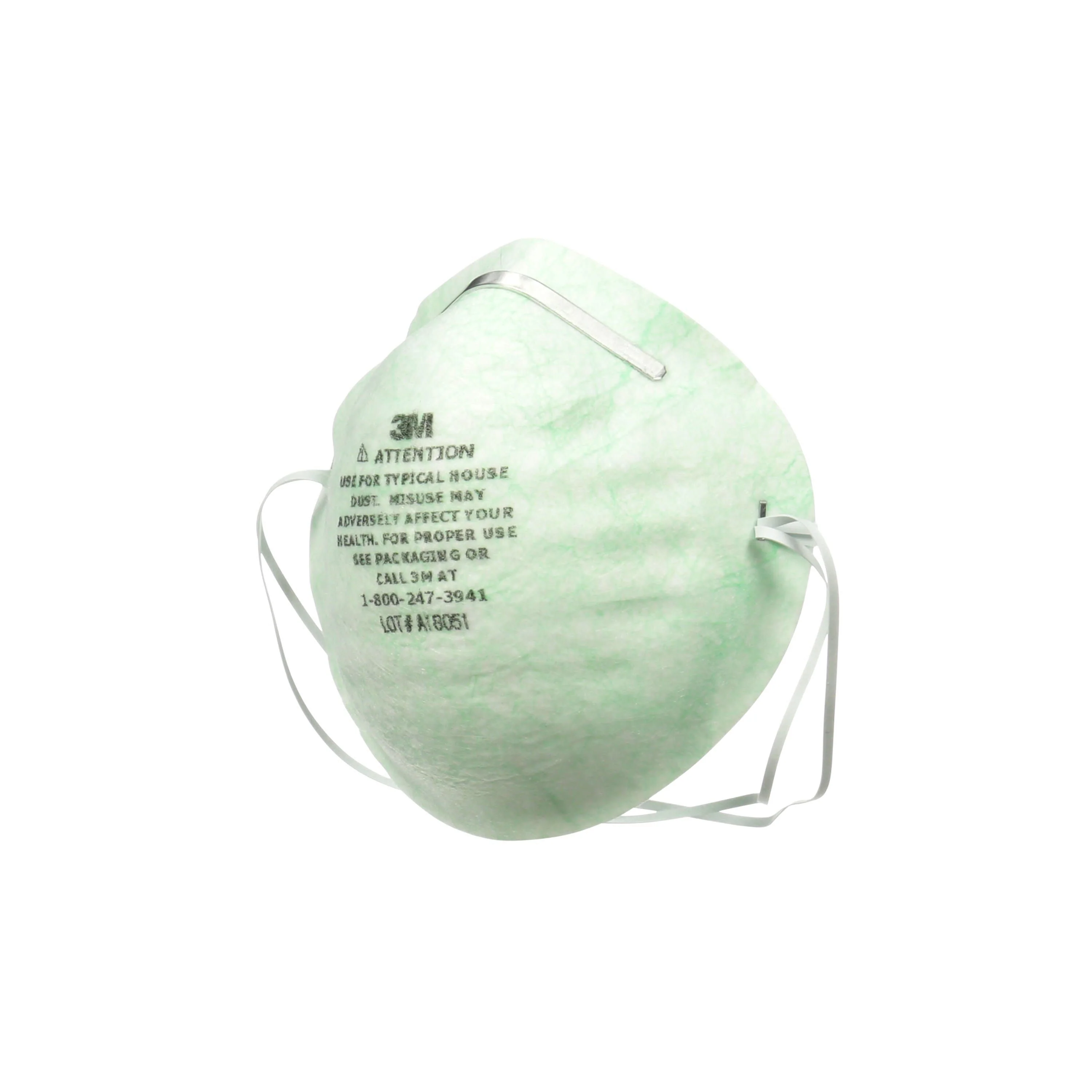 3M 8661PC4 Disposable Sanding Safety Mask, 4-Pack - Image 2