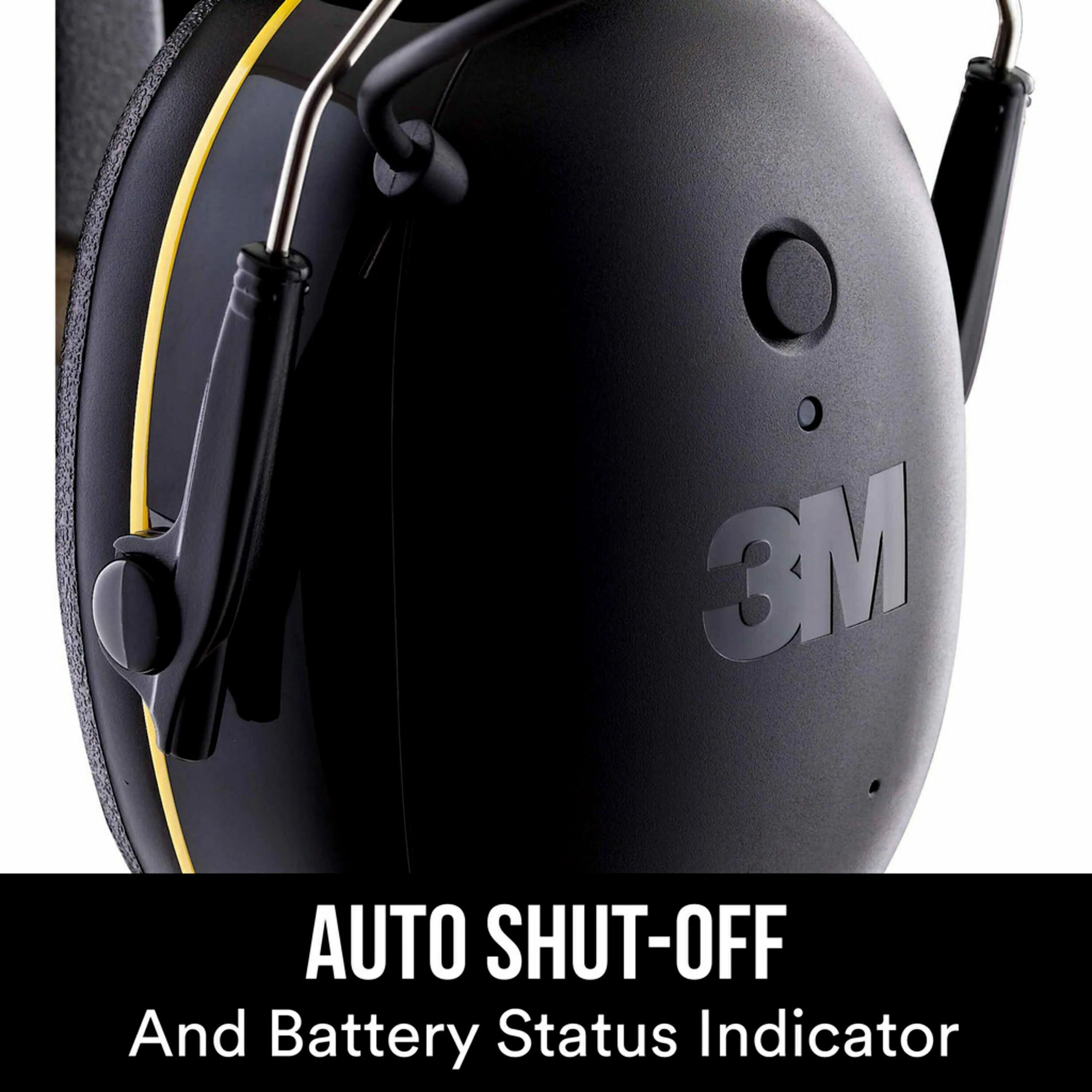 3M WorkTunes Connect Plastic Hearing Protection Earmuffs with Bluetooth Compatibility - Image 5