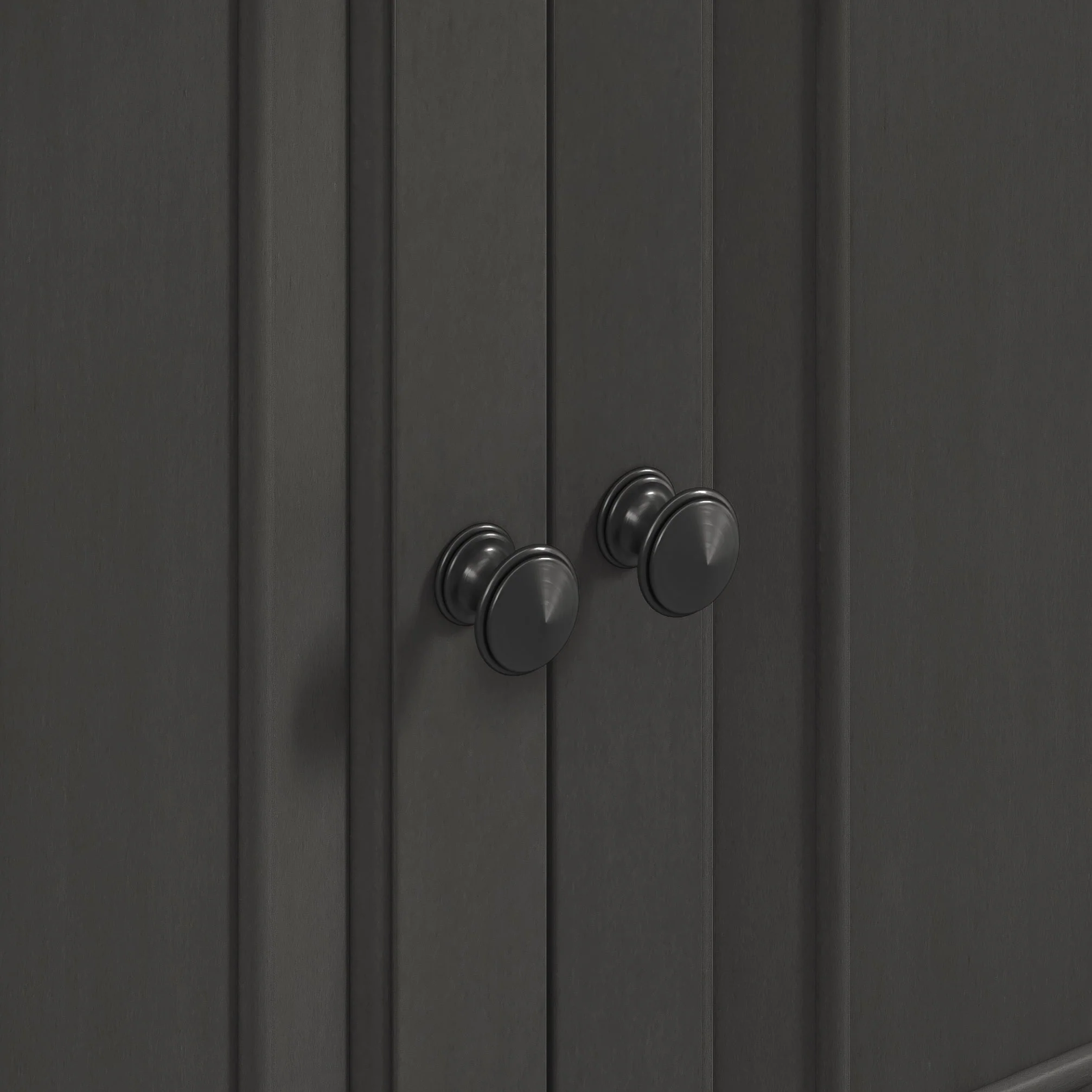 Avanity Thompson 24-in W x 68-in H x 16-in D Charcoal Glaze Poplar Freestanding Linen Cabinet - Image 10