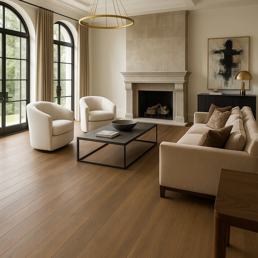 A&A Surfaces Alton Adell Waterproof Hybrid Rigid Core Flooring - 17.96 sq. ft./case - Image 3