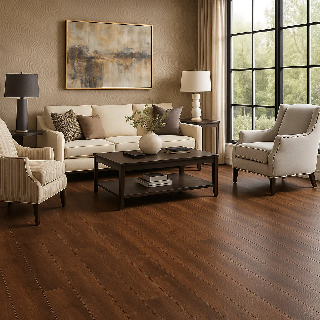 A&A Surfaces Ozark Valley Waterproof Hybrid Flooring - 7.7 in x 48 in - Image 3