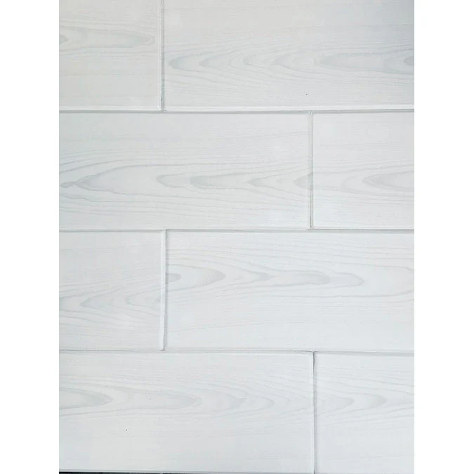 A La Maison Ceilings 3.25-ft x 0.5-ft Country White Polystyrene Surface-mount Ceiling Plank (12-Pack, 19.5-sq ft / Case)