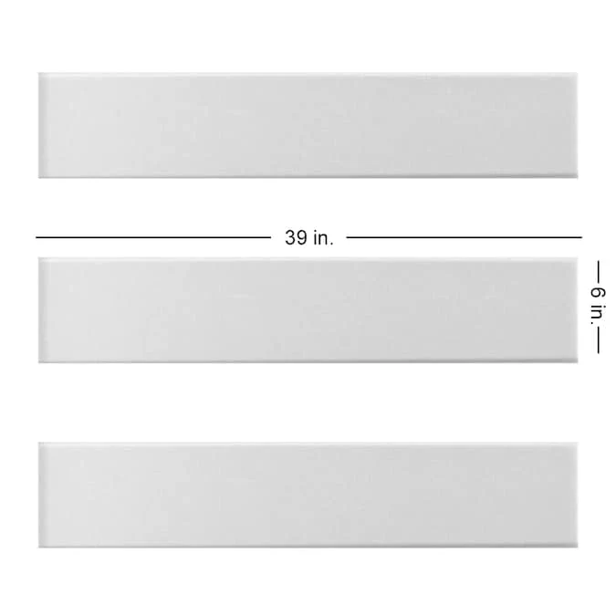 A La Maison Ceilings 3.25-ft x 0.5-ft Plain White Polystyrene Surface-mount Ceiling Plank (12-Pack, 19.5-sq ft / Case) - Image 9