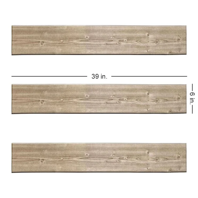 A La Maison Ceilings 3.25-ft x 0.5-ft Rustic Biege Polystyrene Surface-mount Ceiling Plank (12-Pack, 19.5-sq ft / Case) - Image 4