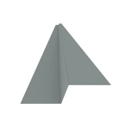 Able Sheet Metal 16 Oz. Copper Z-Bar, 2 x 1 x 3, 10-ft Length