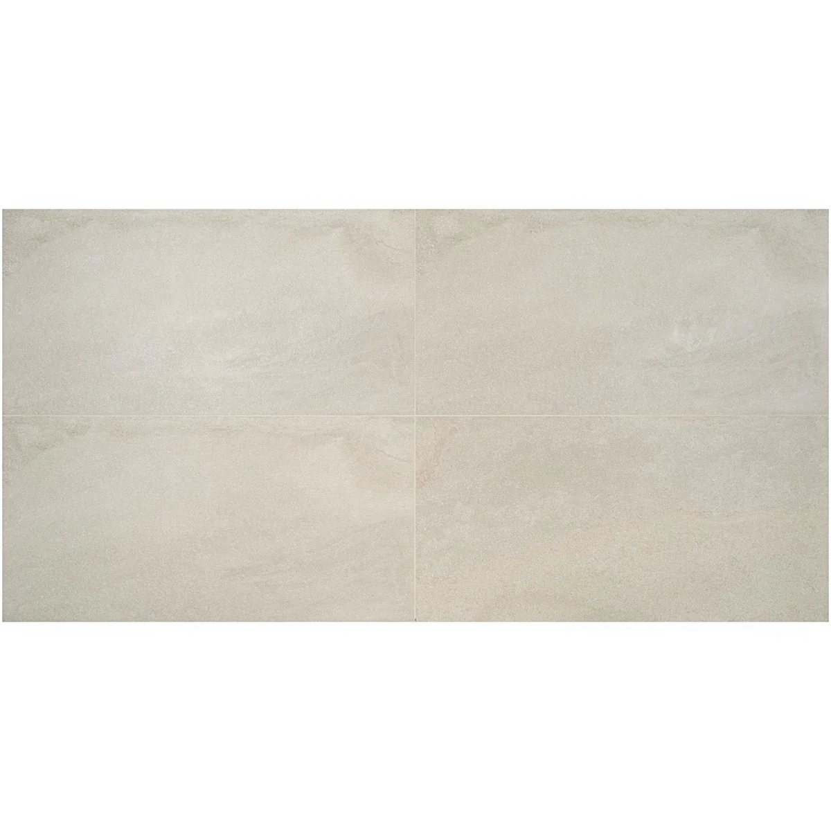 Acadia Linen White 24x48 Matte Porcelain Tile - Limestone Look - Image 9
