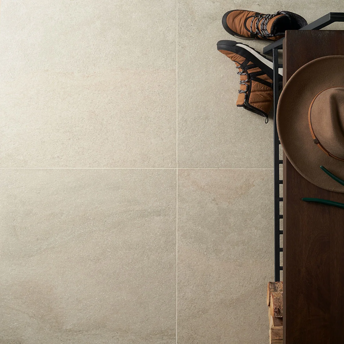 Acadia Linen White 24x24 Matte Porcelain Tile - Tilebar - Image 6