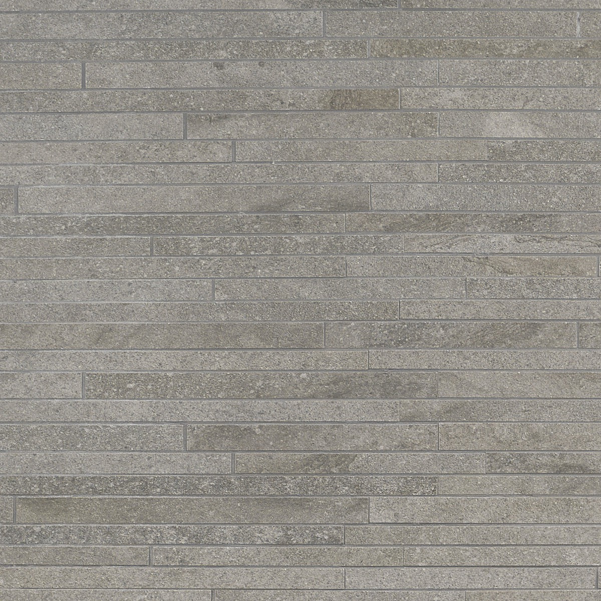 Acadia Thin Strip Slate Gray Matte Porcelain Mosaic Tile - Lux Tile - Image 3