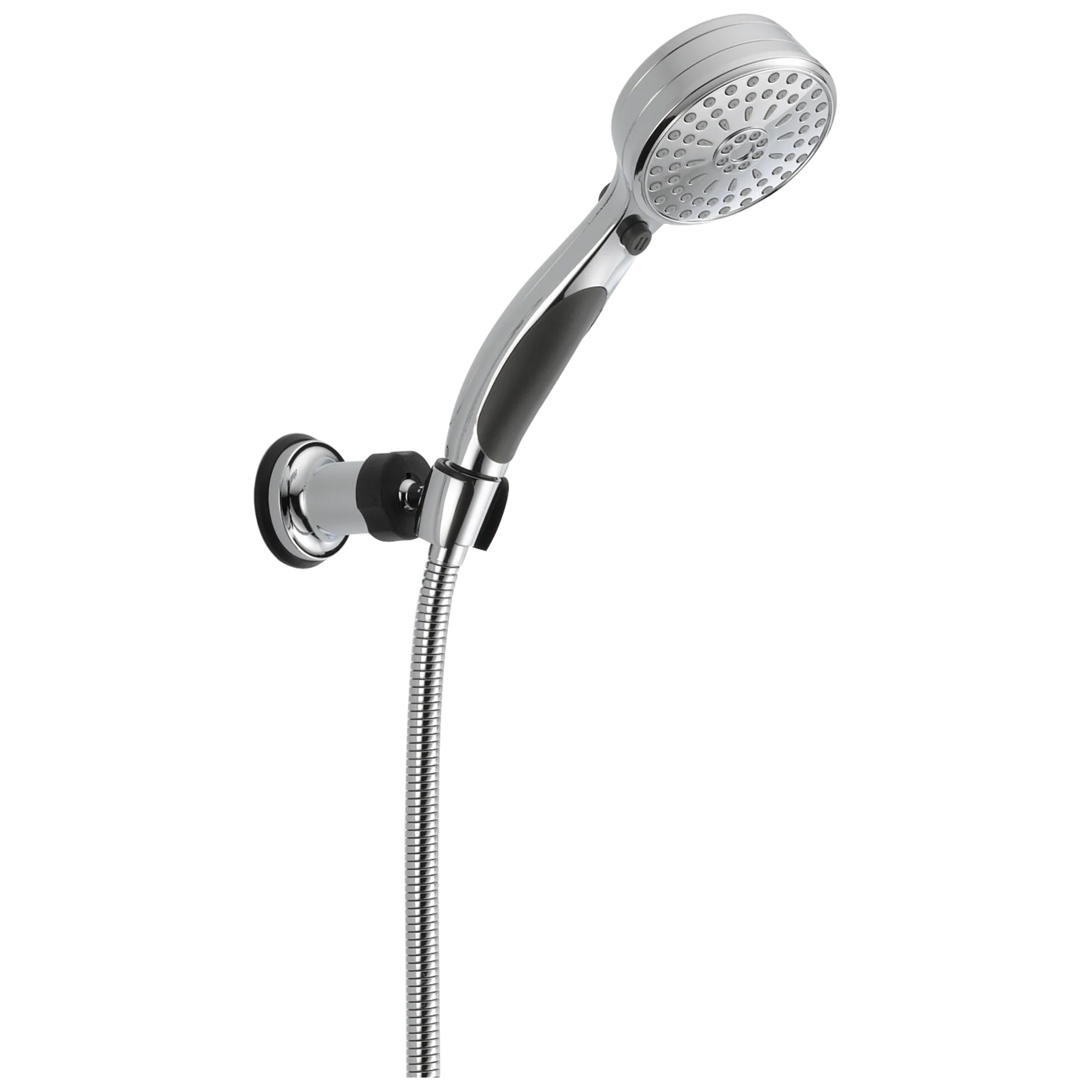 ActivTouch 9-Spray 3-5/8 in. Single Wall Mount Handheld Shower Head in Champagne Bronze