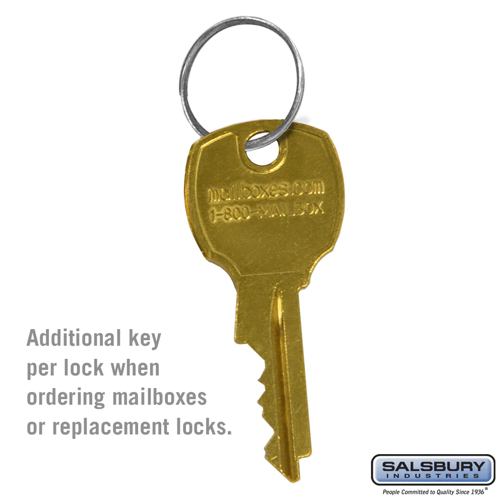 Additional Key for 4B+ Horizontal Mailbox Standard Lock