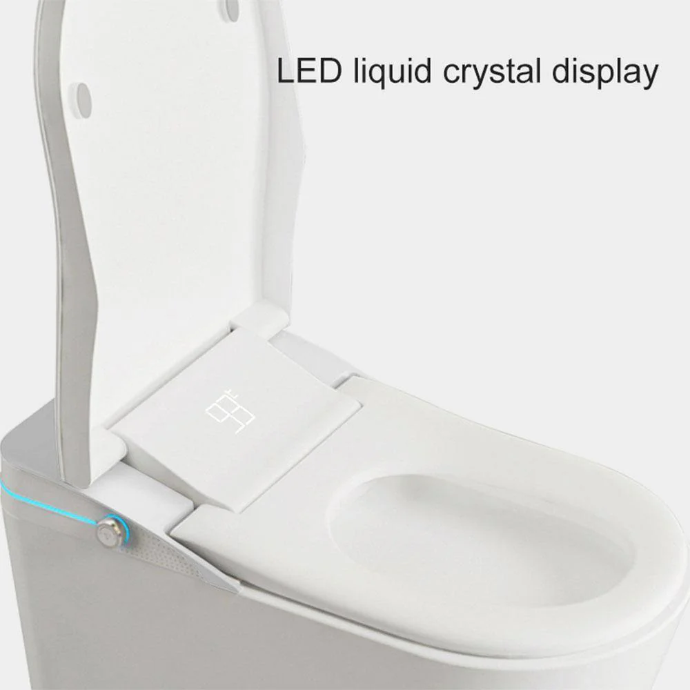 Advanced Tankless Elongated Bidet Toilet with Auto Flush and Remote Control - Image 3