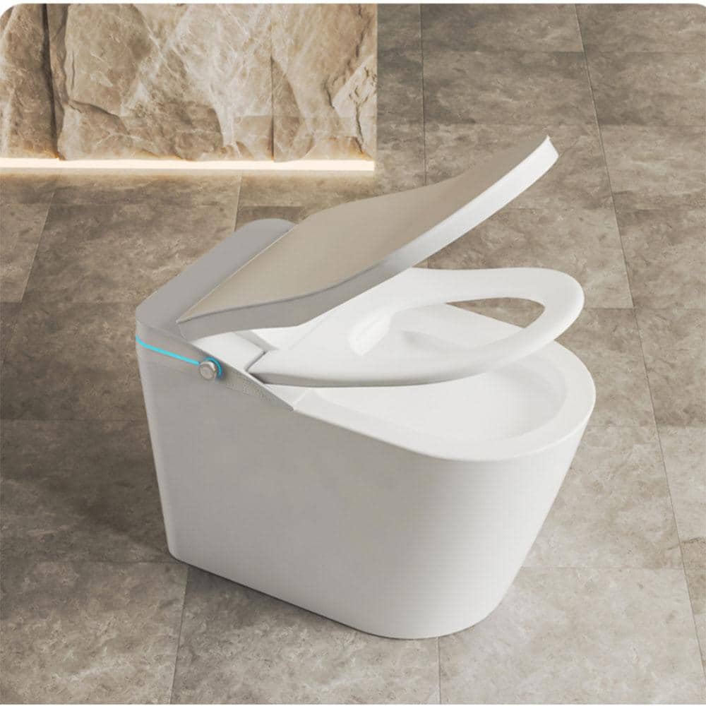 Advanced Tankless Elongated Bidet Toilet with Auto Flush and Remote Control - Image 5