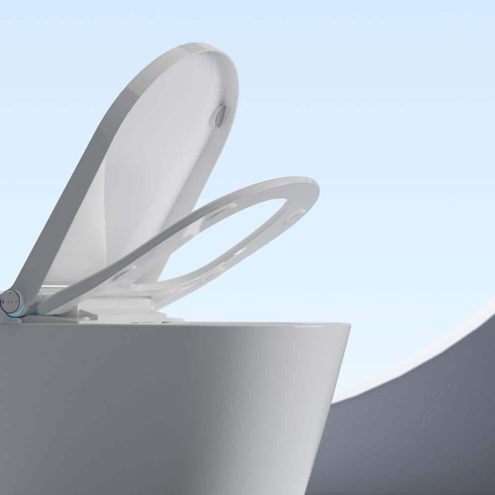 Advanced Tankless Elongated Bidet Toilet with Auto Flush and Remote Control - Image 8