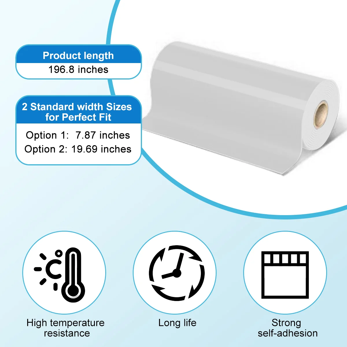 Agfabric Industrial Roof Waterproof Tape, Silver Roll Roofing, 0.66-ft W x 16.4-ft L (10.76-sq ft) - Image 4