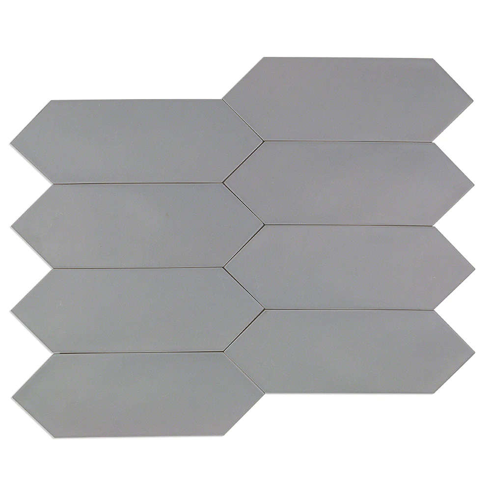 Aliante Dark Gray 4x12 Picket Matte Porcelain Tile - Lux Tile - Image 6