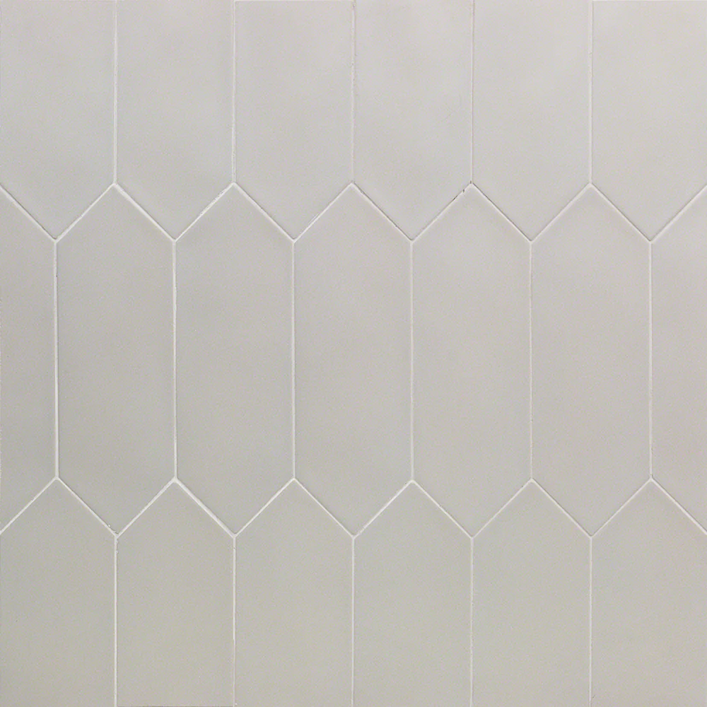 Aliante Light Gray 4x12 Picket Matte Porcelain Tile - Lux Tile - Image 2