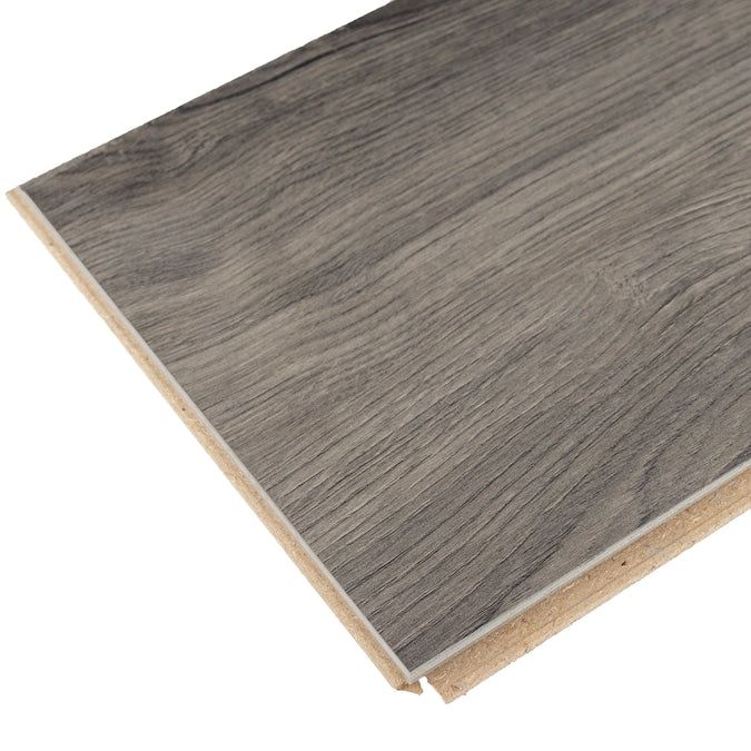allen + roth Style Selections Trafford Oak 8-mm T x 8-in W x 48-in L Water Resistant Wood Plank Laminate Flooring (21.26-sq ft / Carton) - Image 2