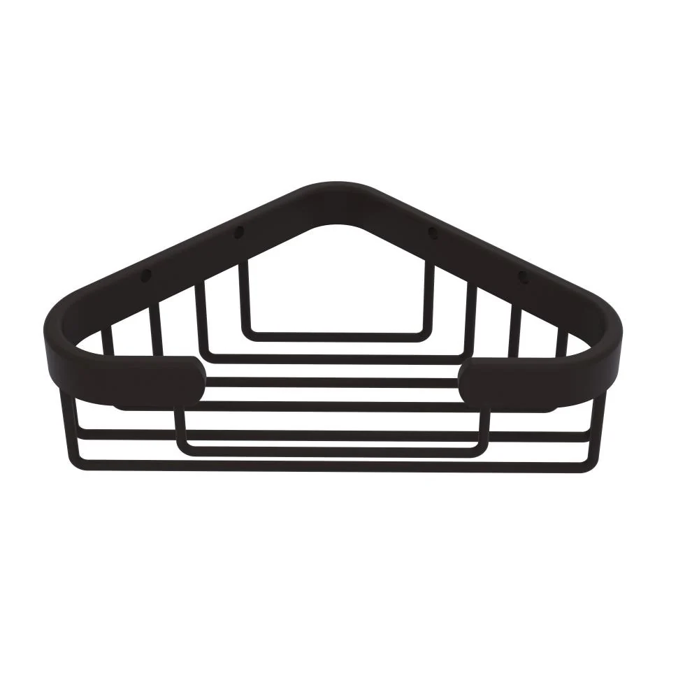 Allied Brass 1.3-in H Screw-Mount Solid Brass Oil-Rubbed Bronze Hanging Shower Caddy