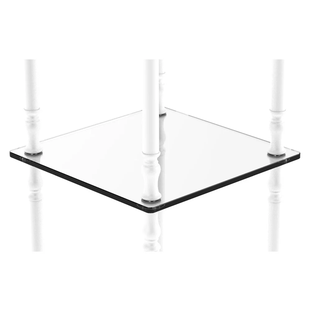 Allied Brass 14-in W x 38-in H x 14-in D Etageres - Image 2