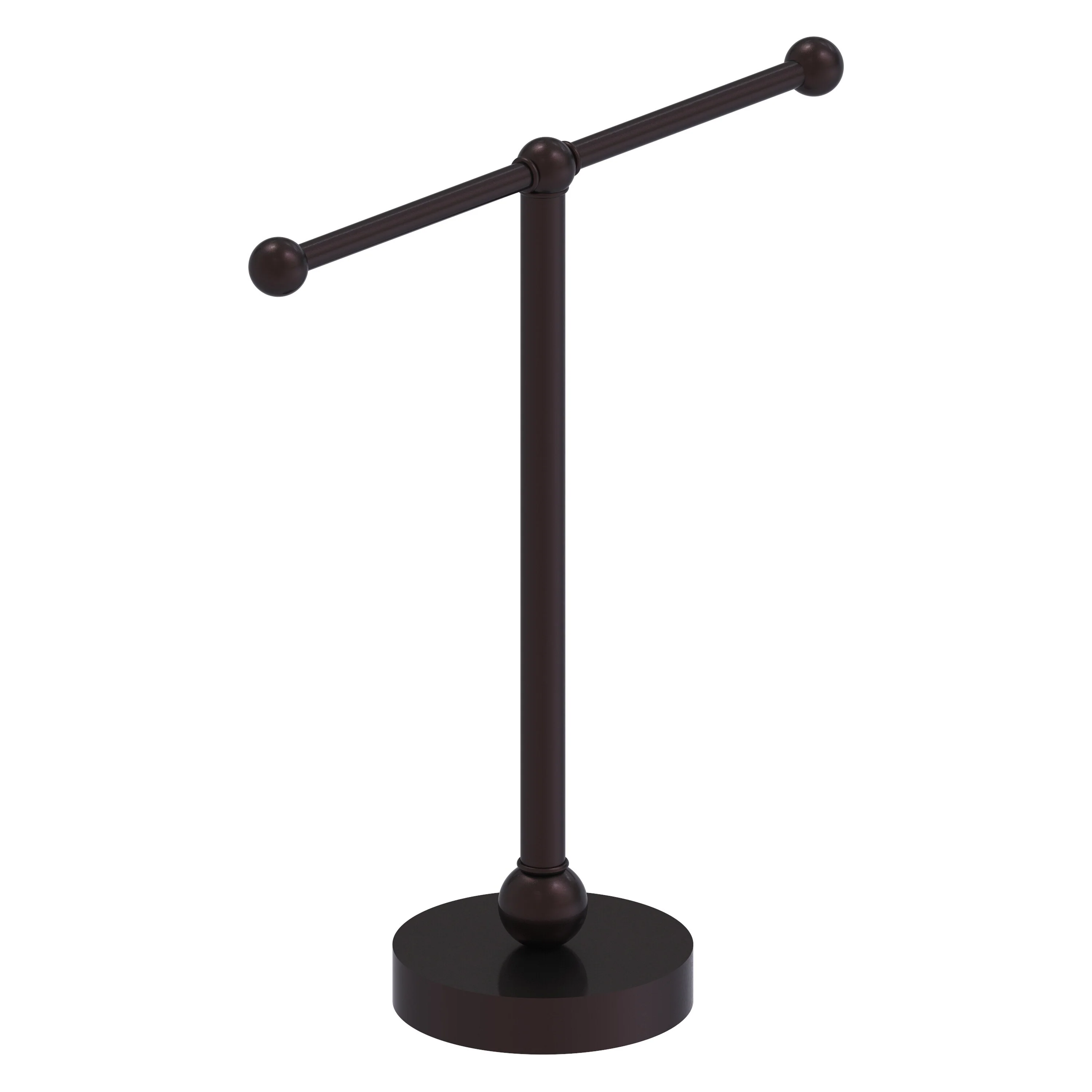 Allied Brass Antique Bronze Freestanding Towel Rack