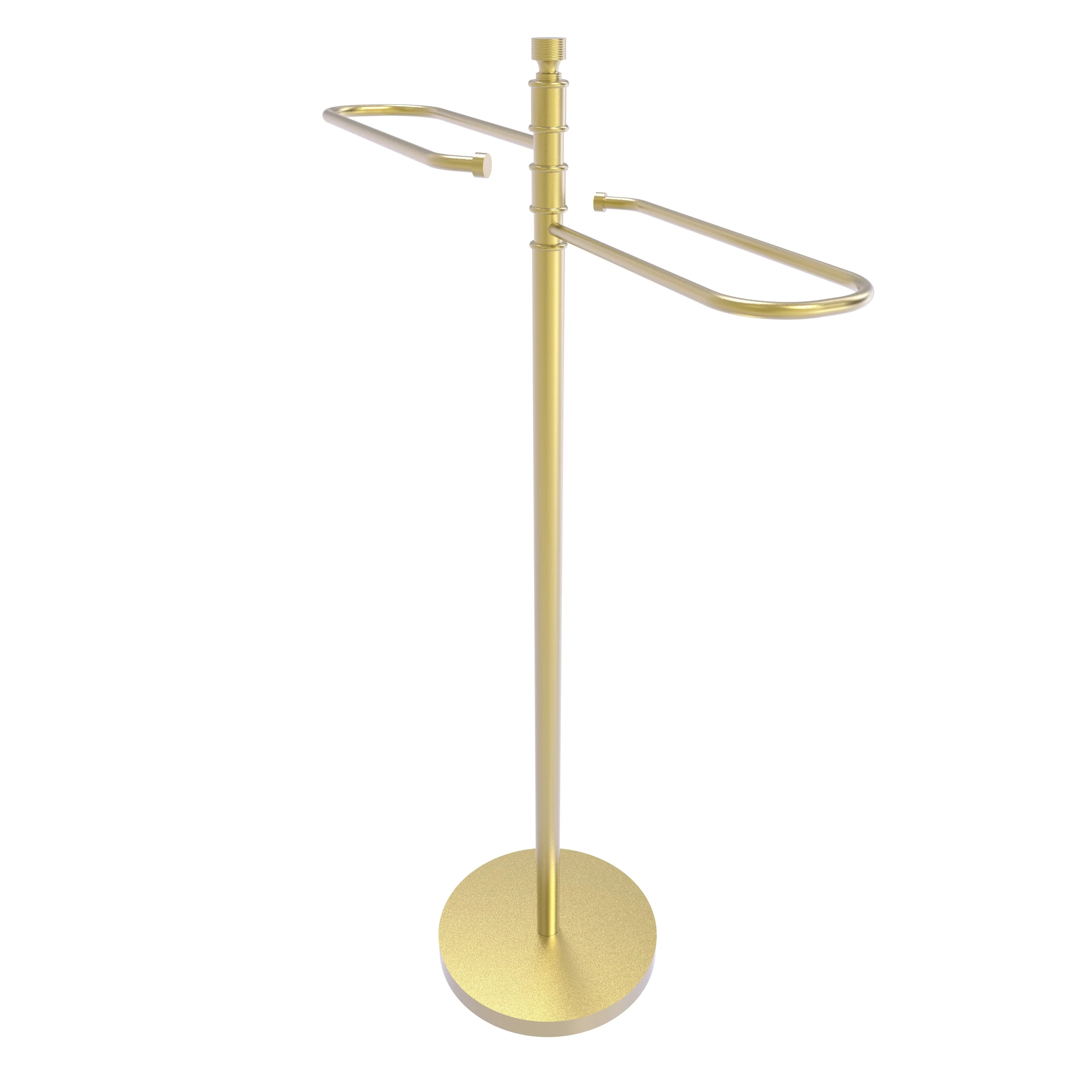 Allied Brass Antique Bronze Freestanding Towel Rack, Solid Brass, 21.5 x 35 x 8.5 in - Image 4