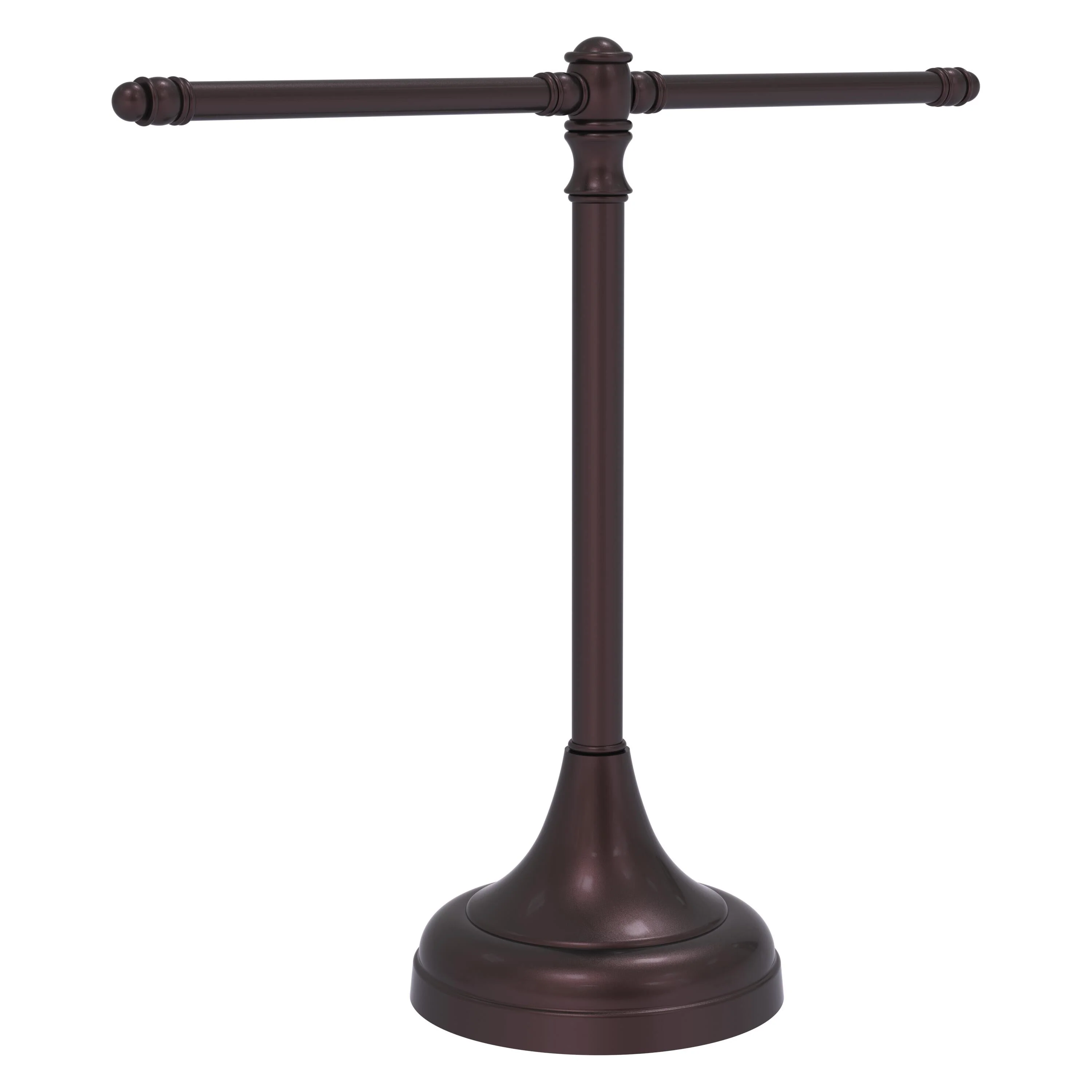 Allied Brass Carolina Collection Guest Towel Stand in Antique Bronze - Image 2