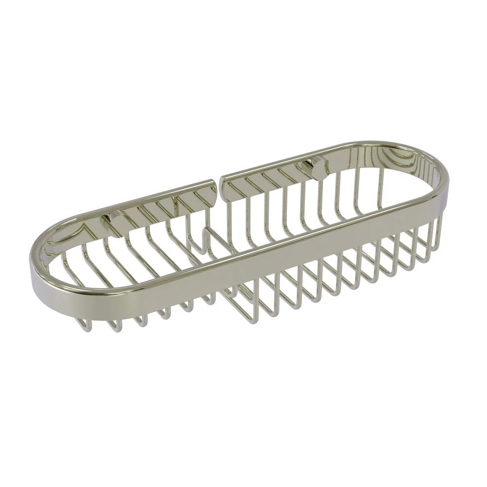 Allied Brass Combination Wire Basket in Polished Nickel