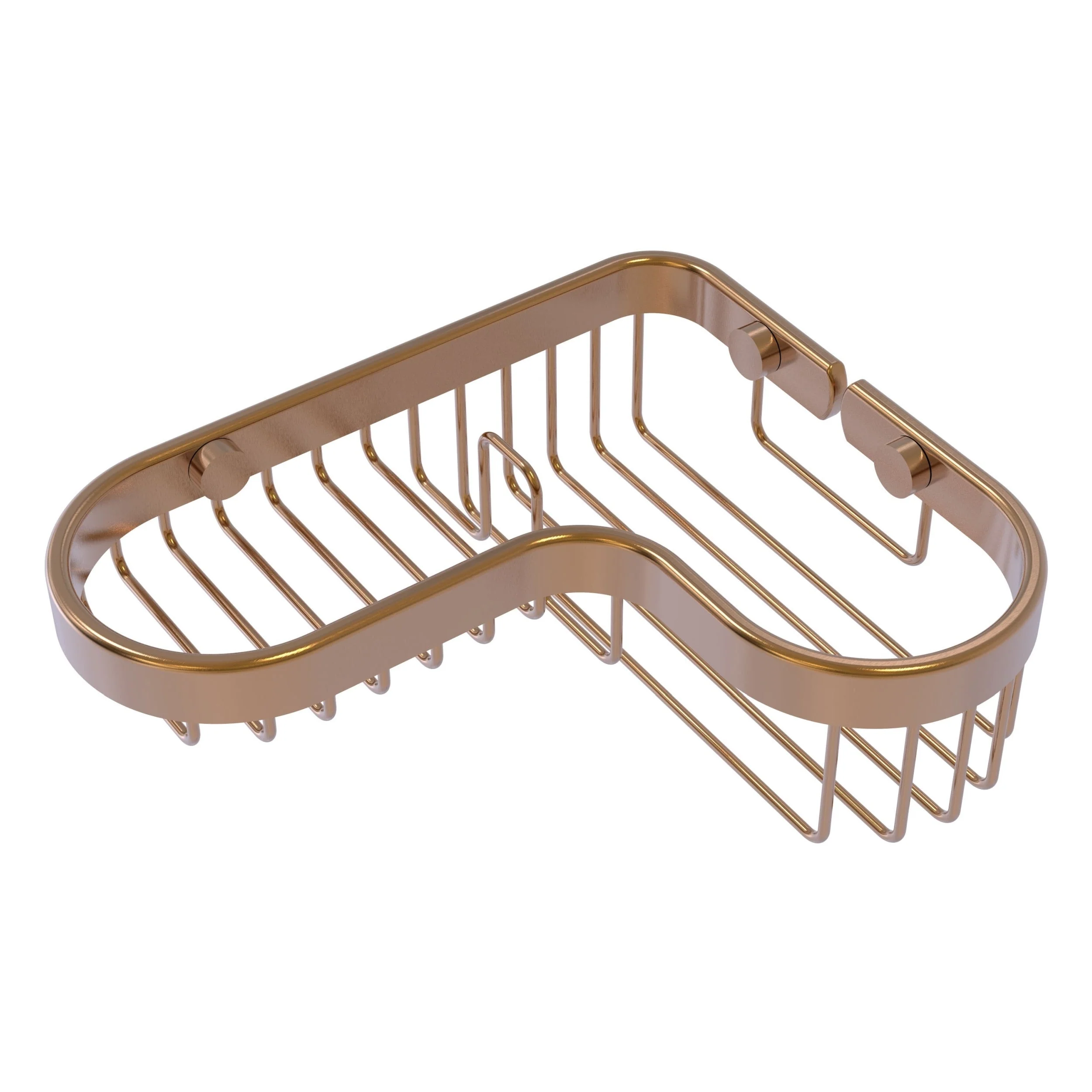 Allied Brass Corner Combination Shower Basket in Antique Bronze - Image 3