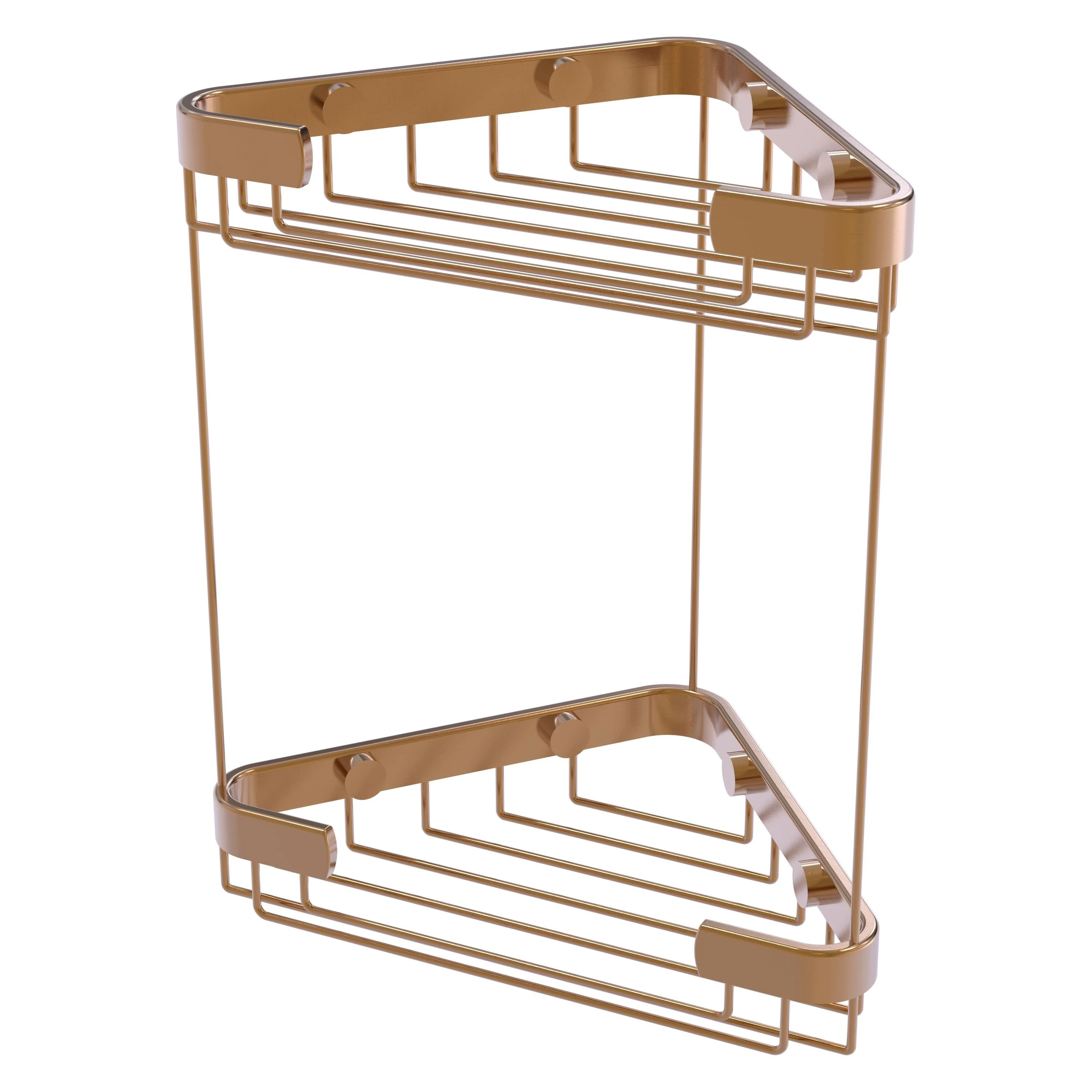 Allied Brass Double Tier Corner Shower Basket in Venetian Bronze - Image 3
