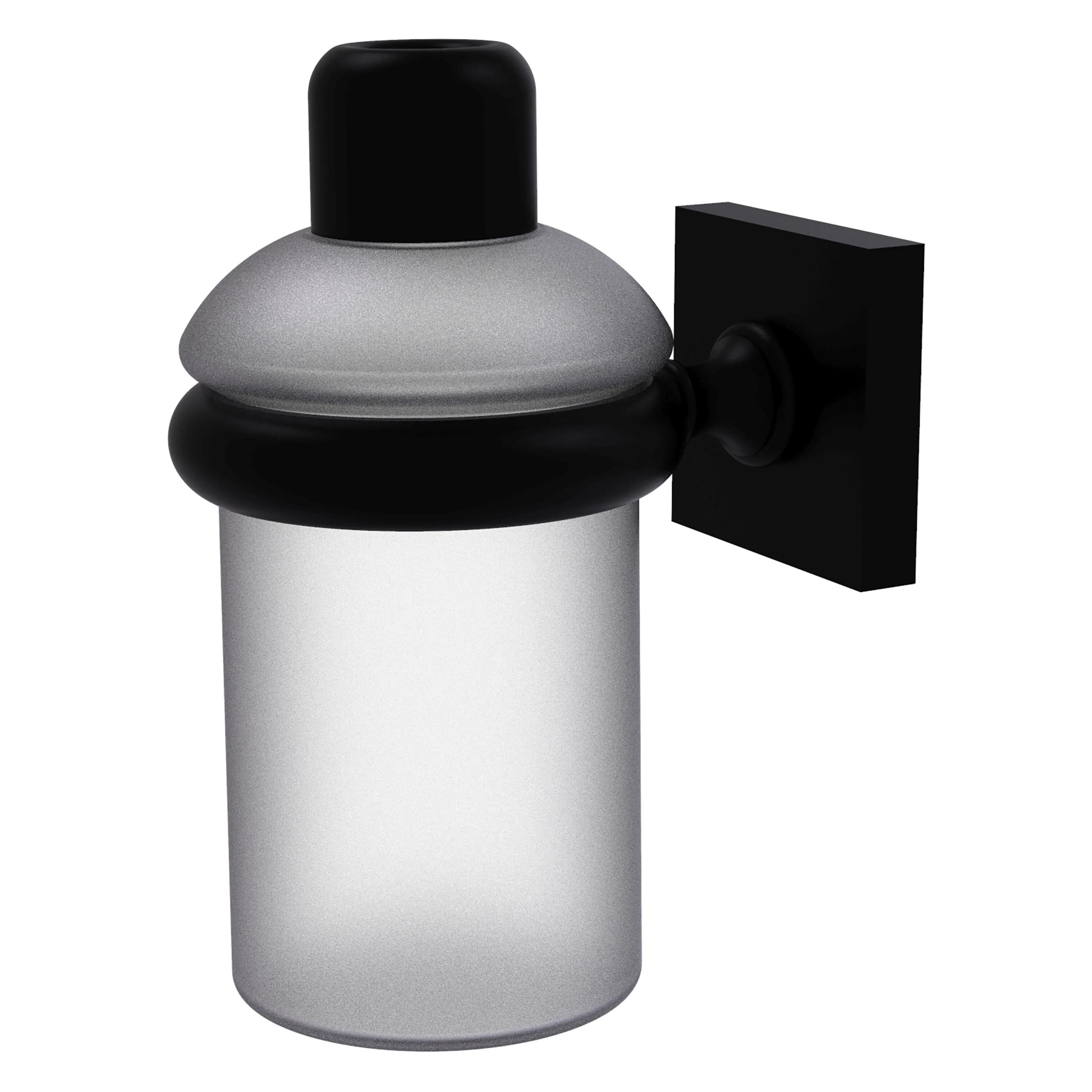 Allied Brass Montero Matte Black Brass Bath Accessory Set - Image 3