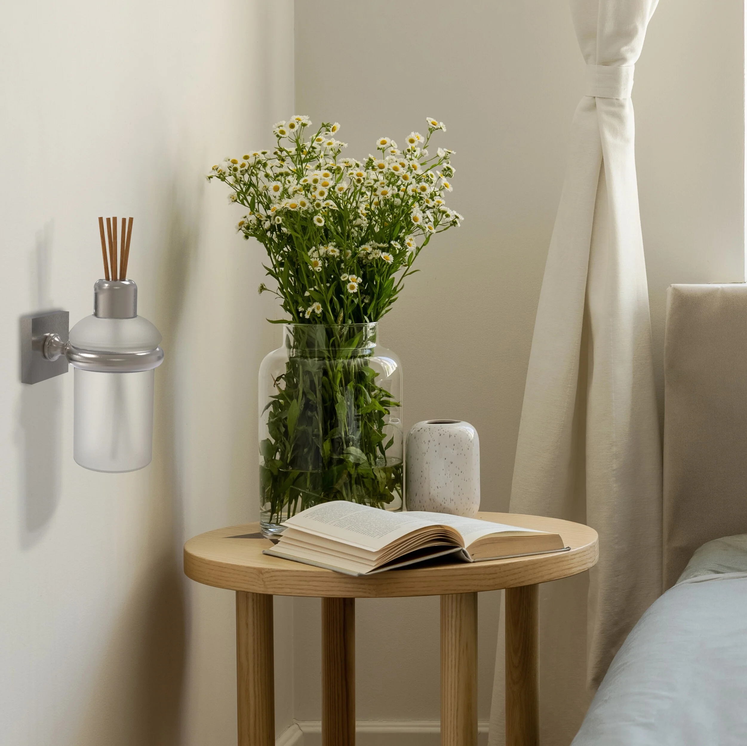 Allied Brass Montero Satin Nickel Brass Bath Accessory Set - Image 3