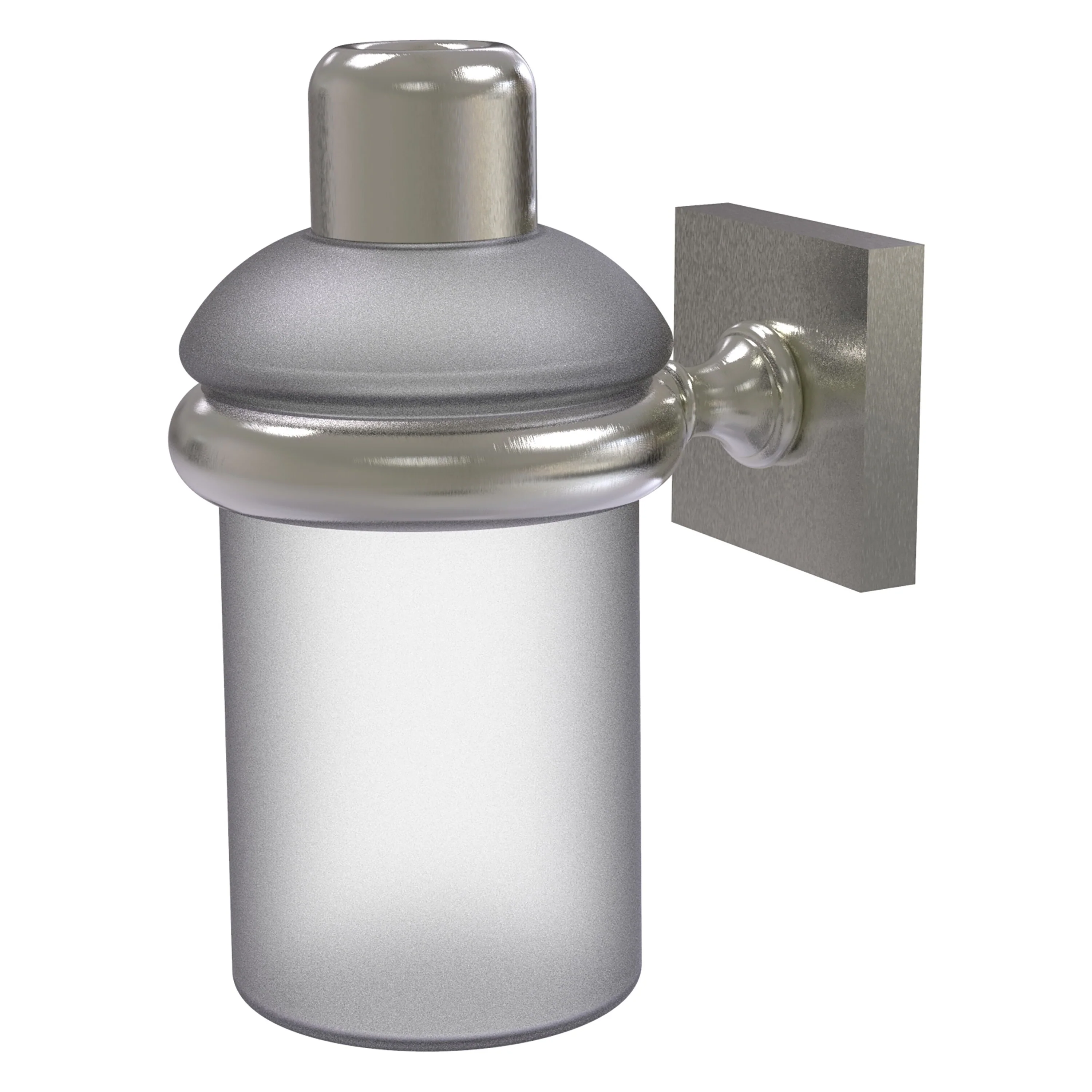 Allied Brass Montero Satin Nickel Brass Bath Accessory Set - Image 4