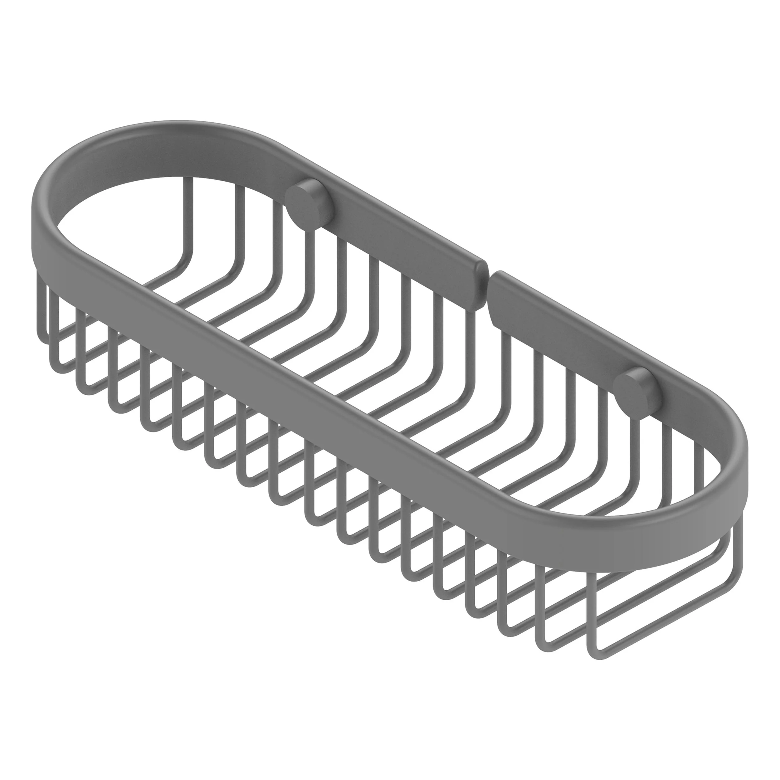 Allied Brass Oval Toiletry Wire Basket in Antique Bronze, 11 x 2.2 x 3.6 in - Image 6