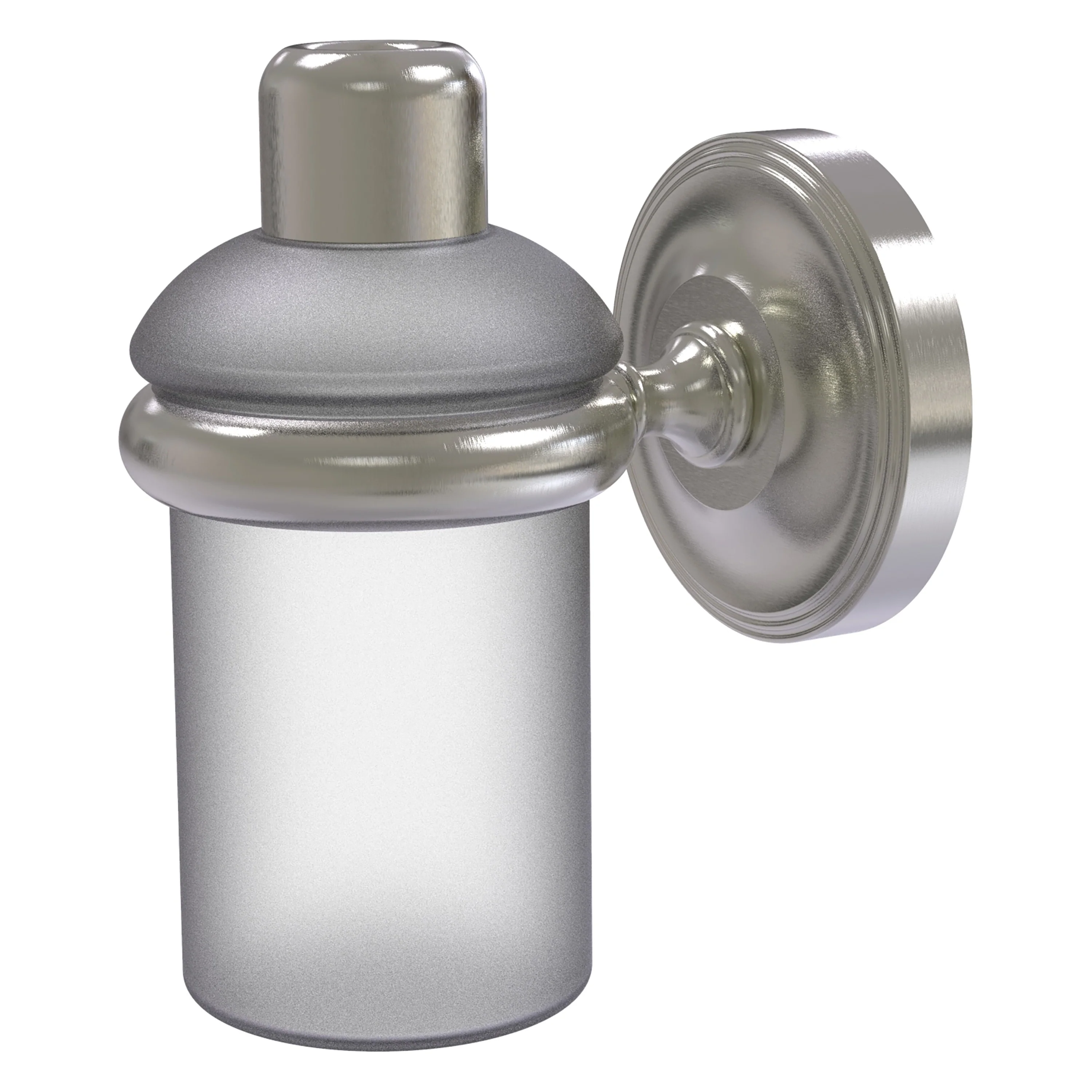 Allied Brass Prestige Regal Satin Nickel Brass Bath Accessory Set - Image 3