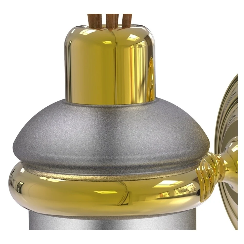 Allied Brass Que New Polished Brass Wall-Mounted Reed Diffuser Holder Bath Accessory - Image 2