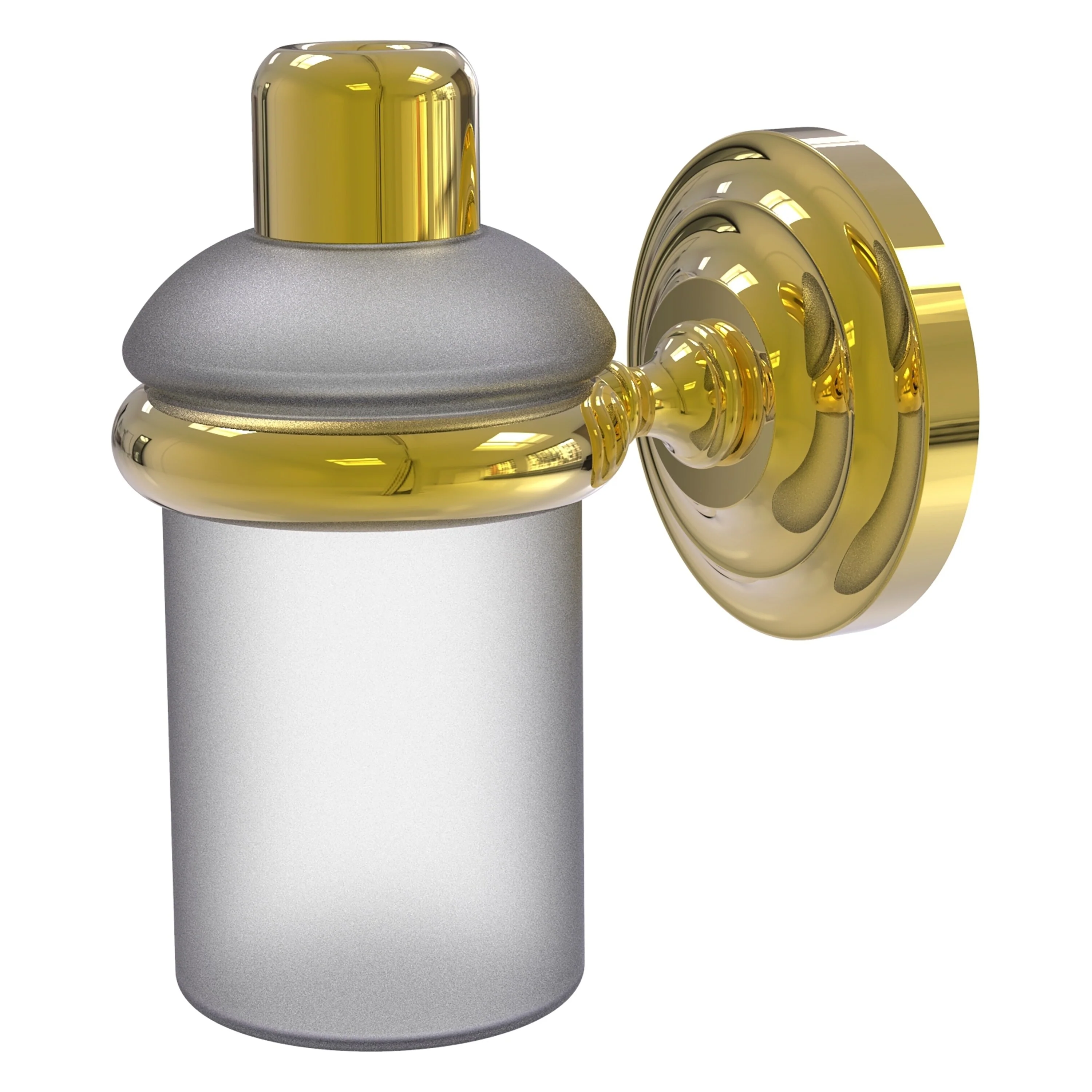 Allied Brass Que New Polished Brass Wall-Mounted Reed Diffuser Holder Bath Accessory - Image 3
