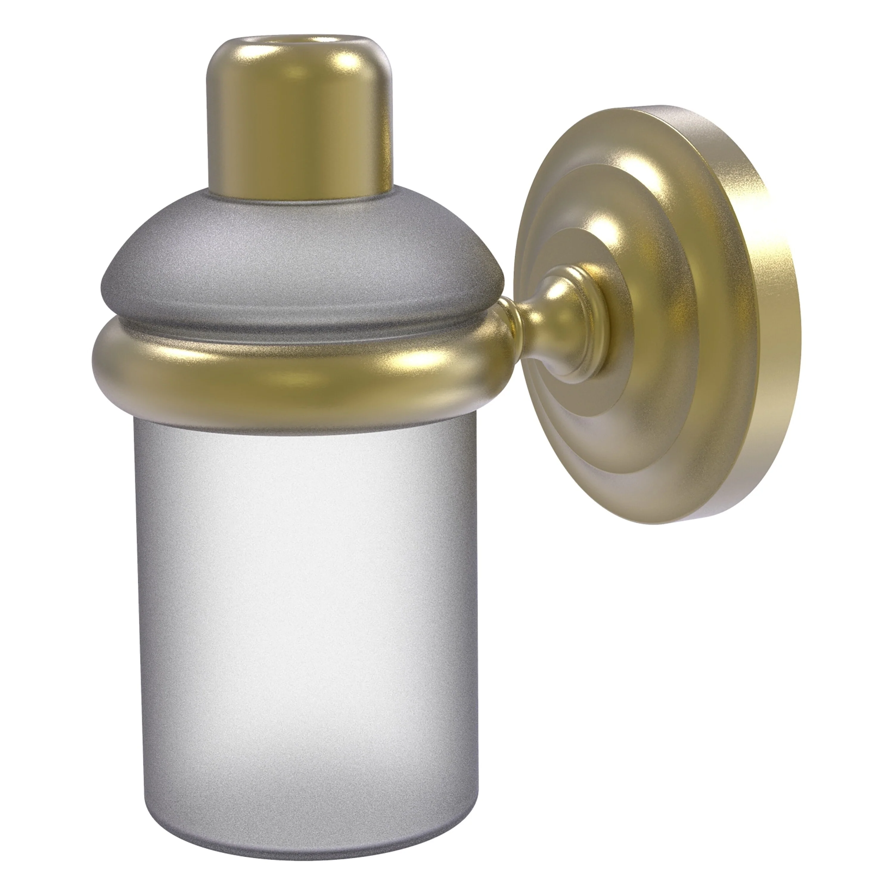 Allied Brass Que New Satin Brass Bath Accessory Set - Image 3