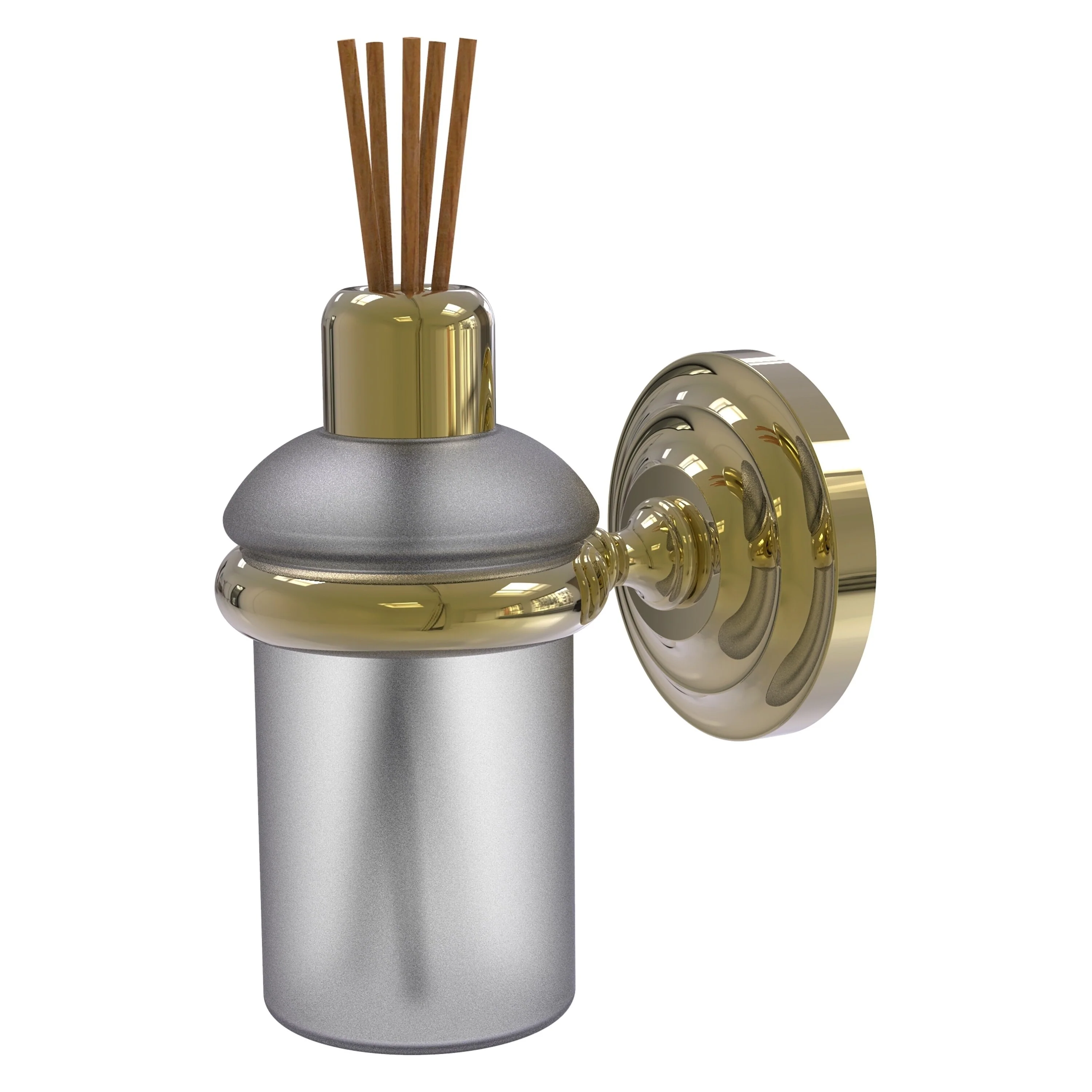 Allied Brass Que New Unlacquered Brass Bath Accessory Set