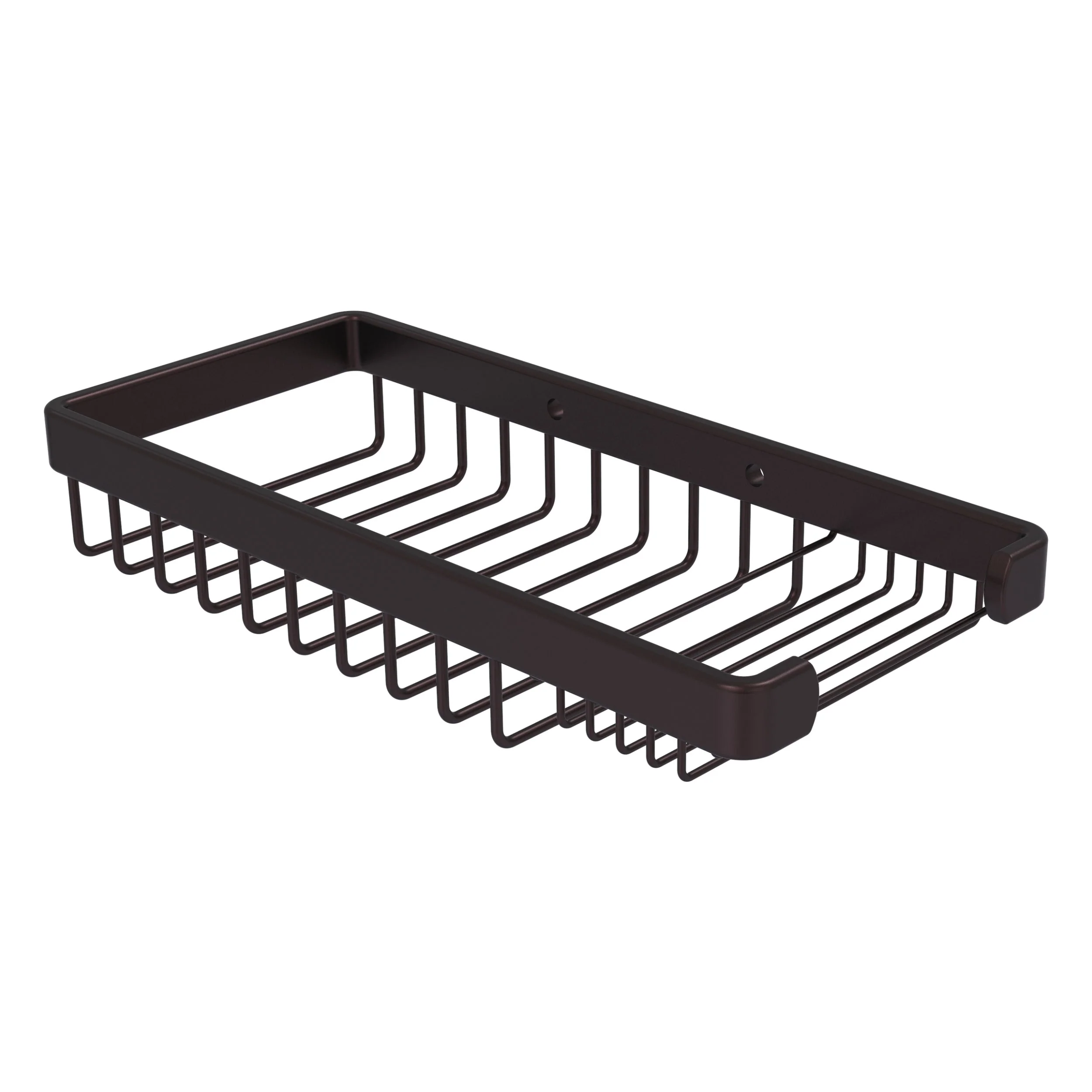 Allied Brass Rectangular Combination Shower Basket in Brushed Bronze - Image 2