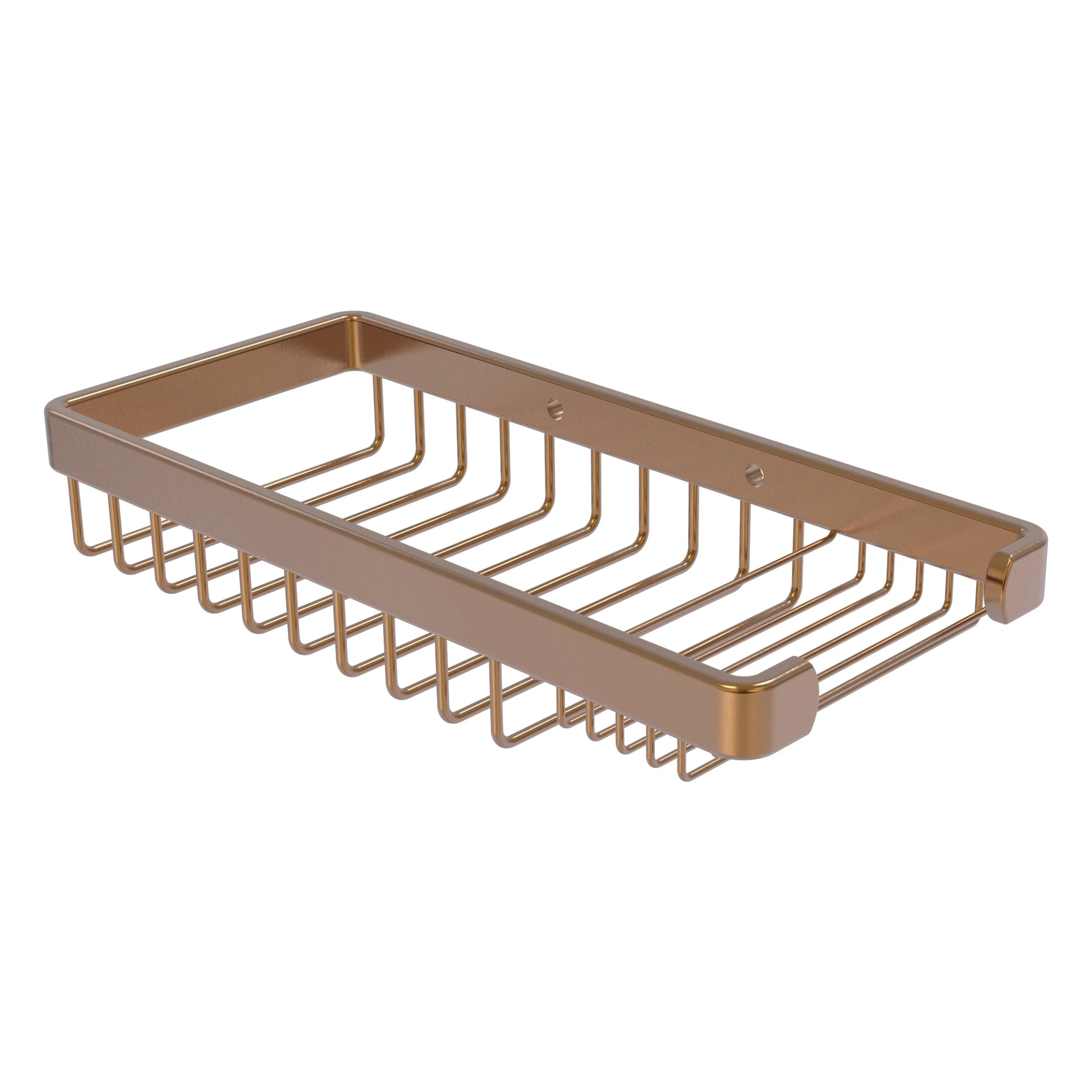 Allied Brass Rectangular Combination Shower Basket in Polished Chrome - Image 3