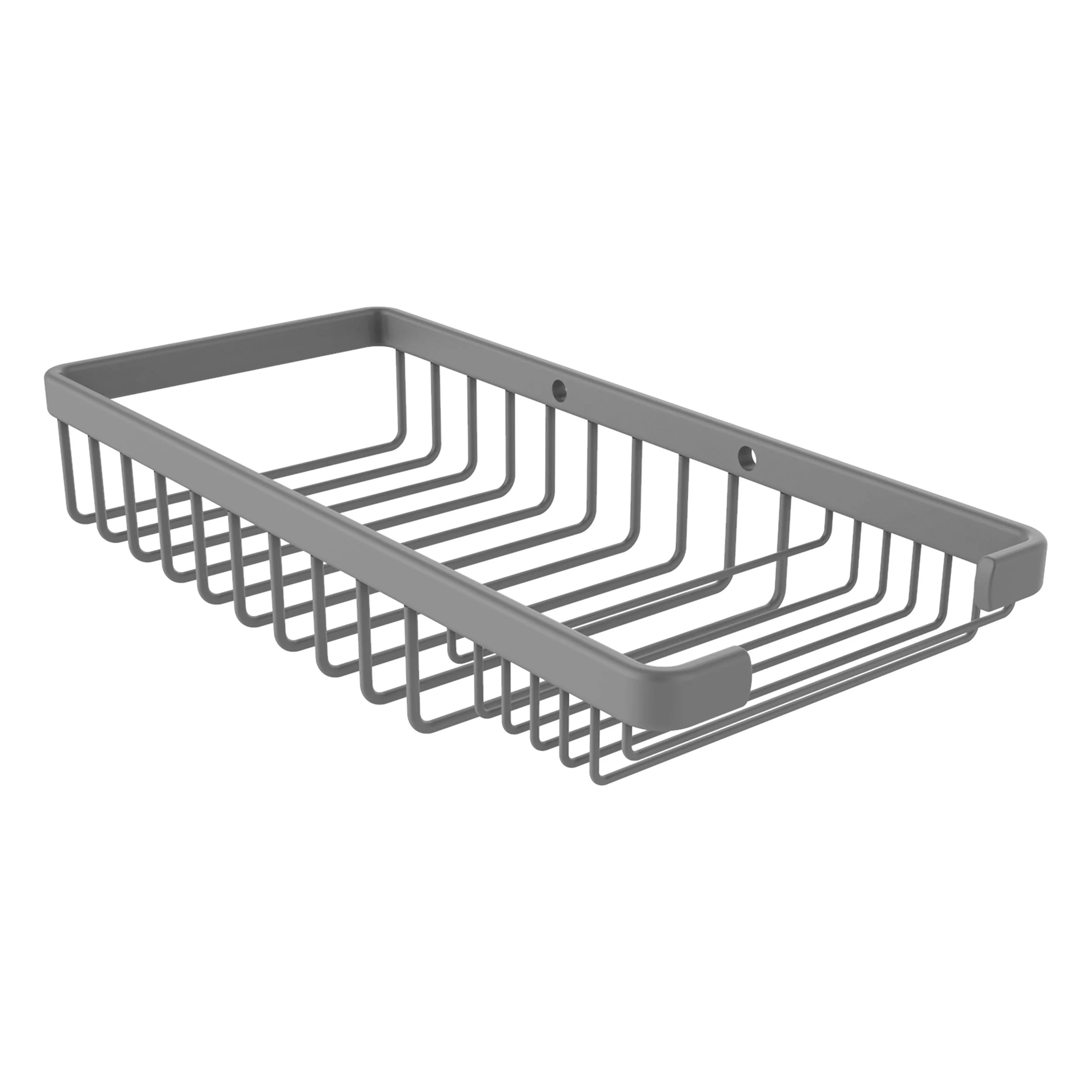 Allied Brass Rectangular Combination Shower Basket in Polished Chrome - Image 5
