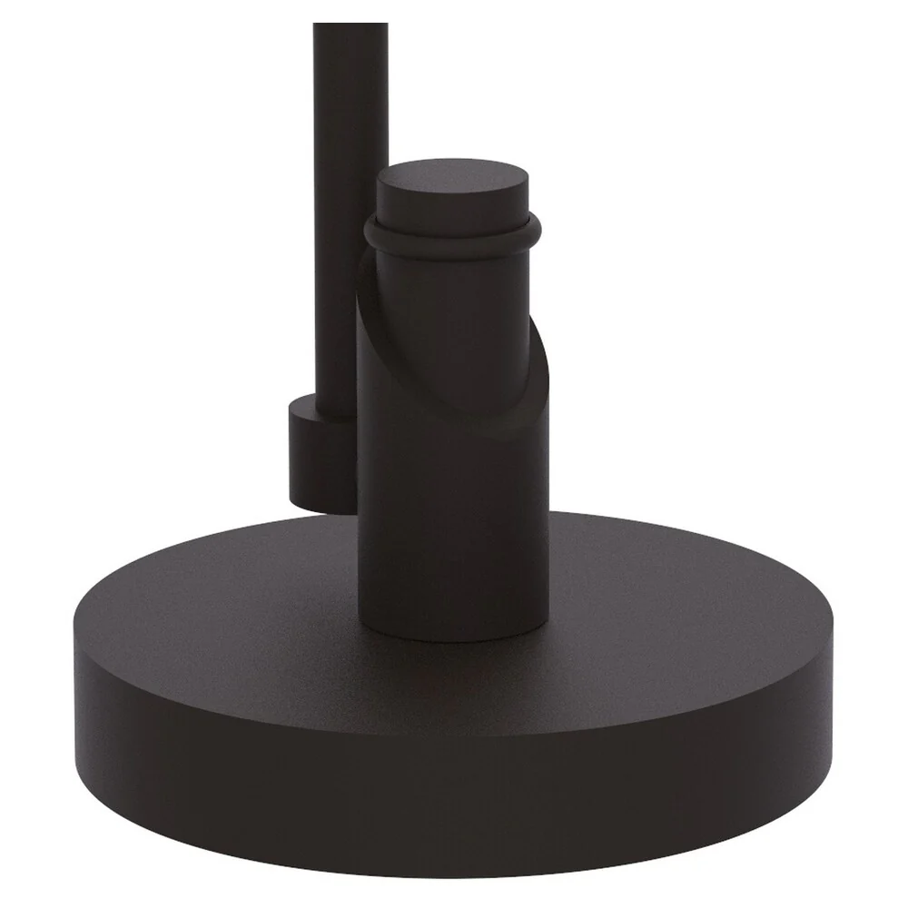 Allied Brass Tribecca Oil-Rubbed Bronze Freestanding Towel Rack - Image 2