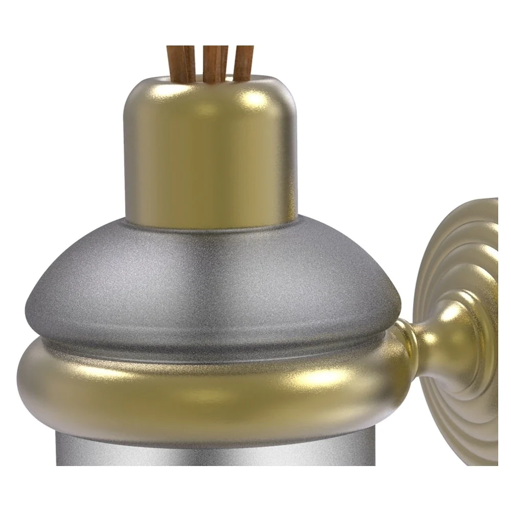 Allied Brass Waverly Place Satin Brass Wall-Mounted Reed Diffuser Holder, 2-Piece Set - Image 2